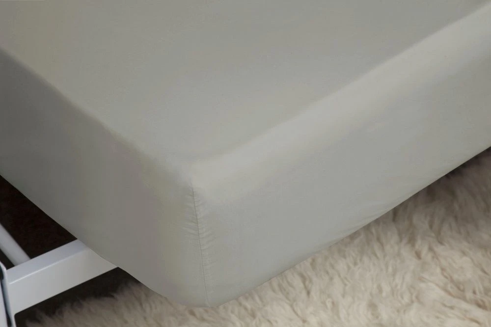 Belledorm 500 Count Fitted Sheet - Platinum 3 Belledorm 500 Count Fitted Sheet - Platinum