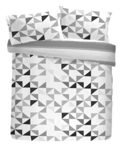 Fusion Hendra Duvet Cover Set Grey -Best Bedding Store 35434 15102