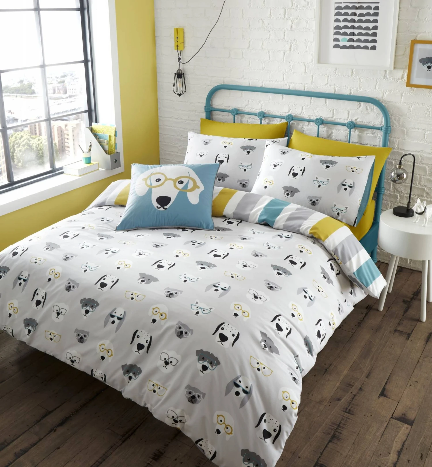 Catherine Lansfield Cool Dogs Duvet Set 3 Catherine Lansfield Cool Dogs Duvet Set