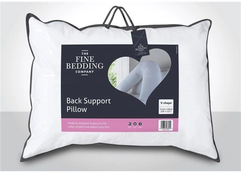 The Fine Bedding Company Back Support V-Shape Pillow 4 The Fine Bedding Company Back Support V-Shape Pillow - Image 2