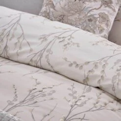 Laura Ashley Pussy Willow Dove Grey Duvet Set -Best Bedding Store 44305 6146