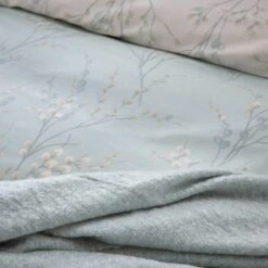 Laura Ashley Pussy Willow Duck Egg Duvet Set -Best Bedding Store 44307 6141