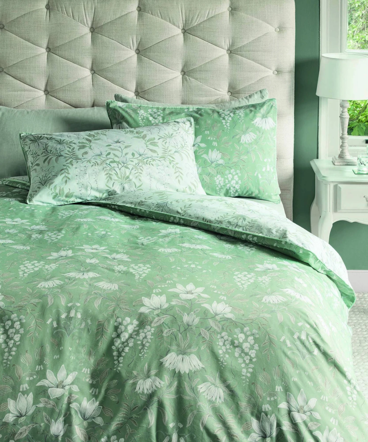 Laura Ashley Parterre Sage Duvet Set 3 Laura Ashley Parterre Sage Duvet Set
