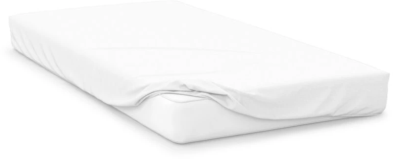 Belledorm Jersey White Bunk Fitted Sheet 25cm 3 Belledorm Jersey White Bunk Fitted Sheet 25cm