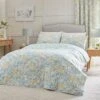 Dreams & Drapes Sandringham Duck Egg Bedspread -Best Bedding Store 51154 30419