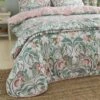 Catherine Lansfield Clarence Floral Bedspread -Best Bedding Store 51318 30035