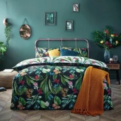 Furn Azura Floral Duvet Cover Set Dark Bloom -Best Bedding Store 53561 25562