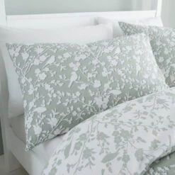 Catherine Lansfield Floral Birds Duvet Set -Best Bedding Store 53597 25448