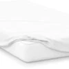Belledorm Jersey White 38cm Fitted Sheet -Best Bedding Store 53704 25190