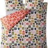 Orla Kiely Cut Stem Multi Paprika Duvet Set -Best Bedding Store 53706 25165