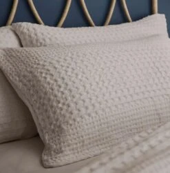 Pineapple Elephant Caspian Stone Waffle Duvet Set -Best Bedding Store 53901 24582