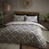 Catherine Lansfield Aztec Geo Natural Duvet Set -Best Bedding Store 54082 23940