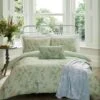 Laura Ashley Summer Palace Eau De Nil Duvet Cover Set -Best Bedding Store 54111 23799