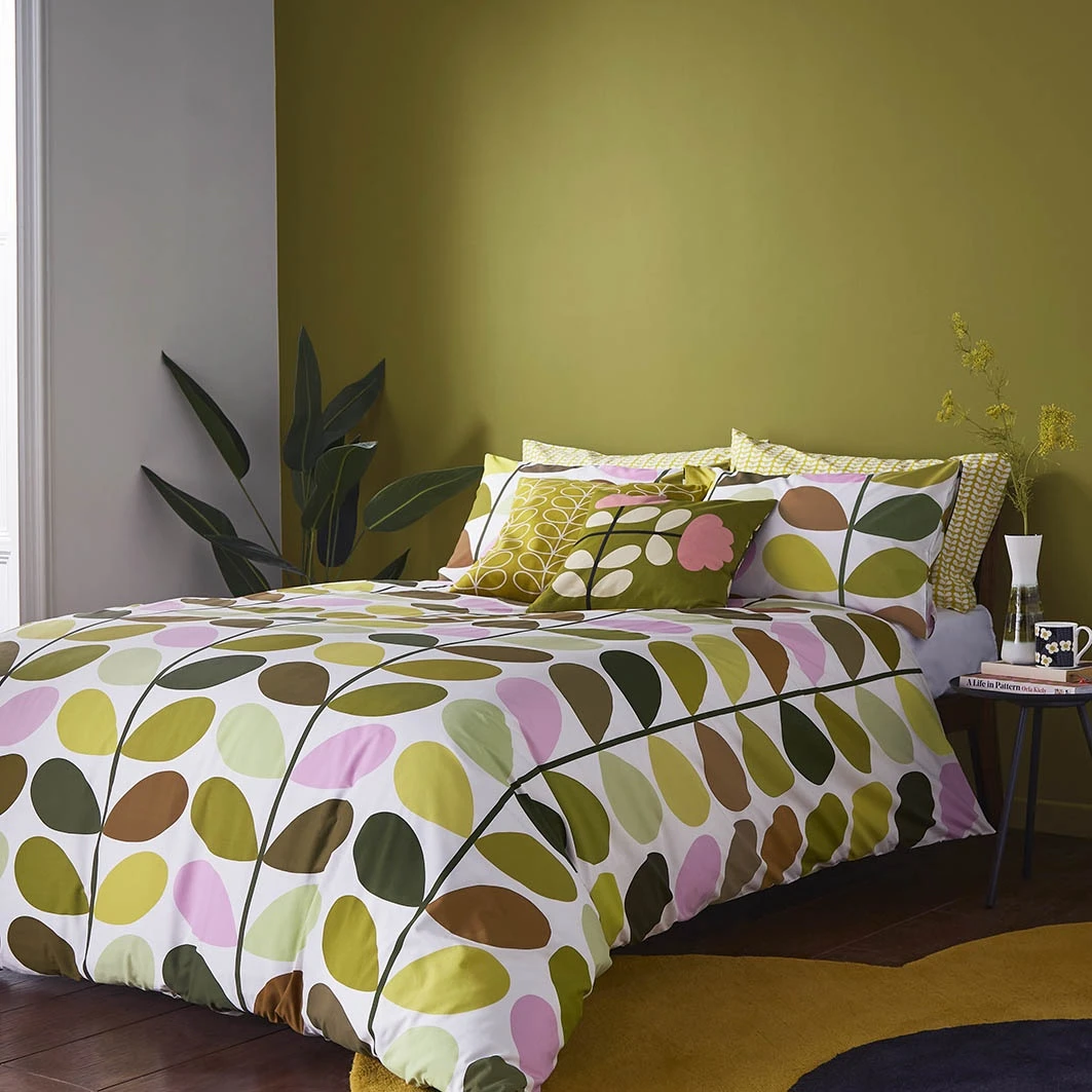 Orla Kiely Multi Stem Spring Duvet Cover Set 3 Orla Kiely Multi Stem Spring Duvet Cover Set