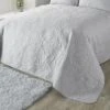 Serene Luana Silver Quilt Duvet Cover Set -Best Bedding Store 54226 23442