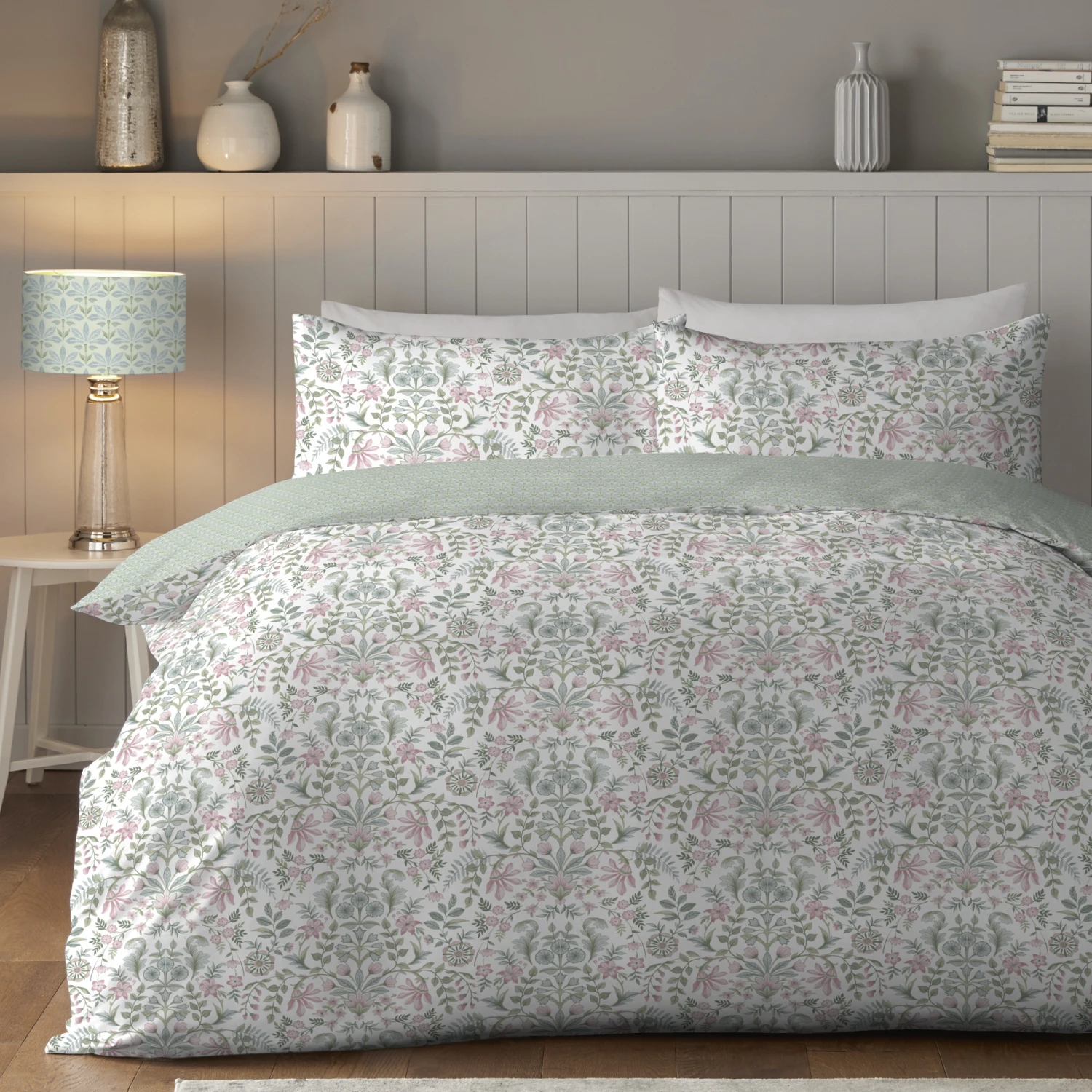 Appletree Bramwell Green Duvet Cover Set 3 Appletree Bramwell Green Duvet Cover Set